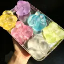 2026 New Transparent Coconut Oil Mochi Squishy Toy Malleable Squeeze Sensory Fidget Toy Stress.webp
