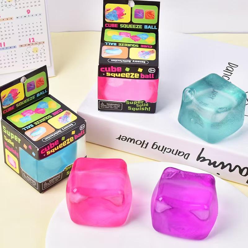 NehDoh Cube - Squishy (Orange)